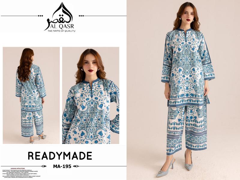 AL Qasr 195 catalog pakistani co ord set 