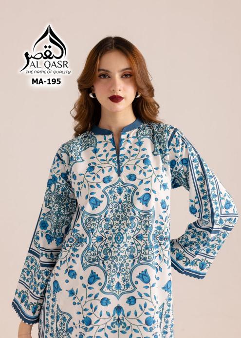 AL Qasr 195 catalog pakistani co ord set 