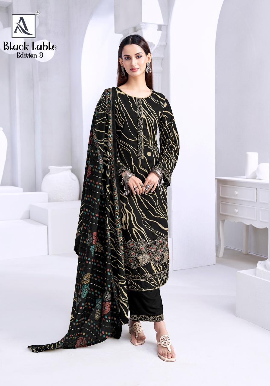 Alok Black Lable vol 3 catalog wholesale dealers for dress materials in kerala