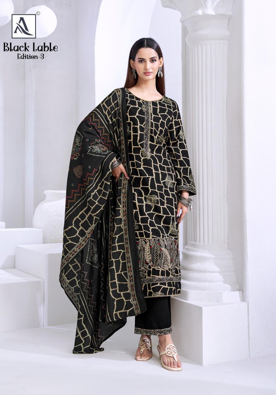 Alok Black Lable vol 3 catalog wholesale dealers for dress materials in kerala