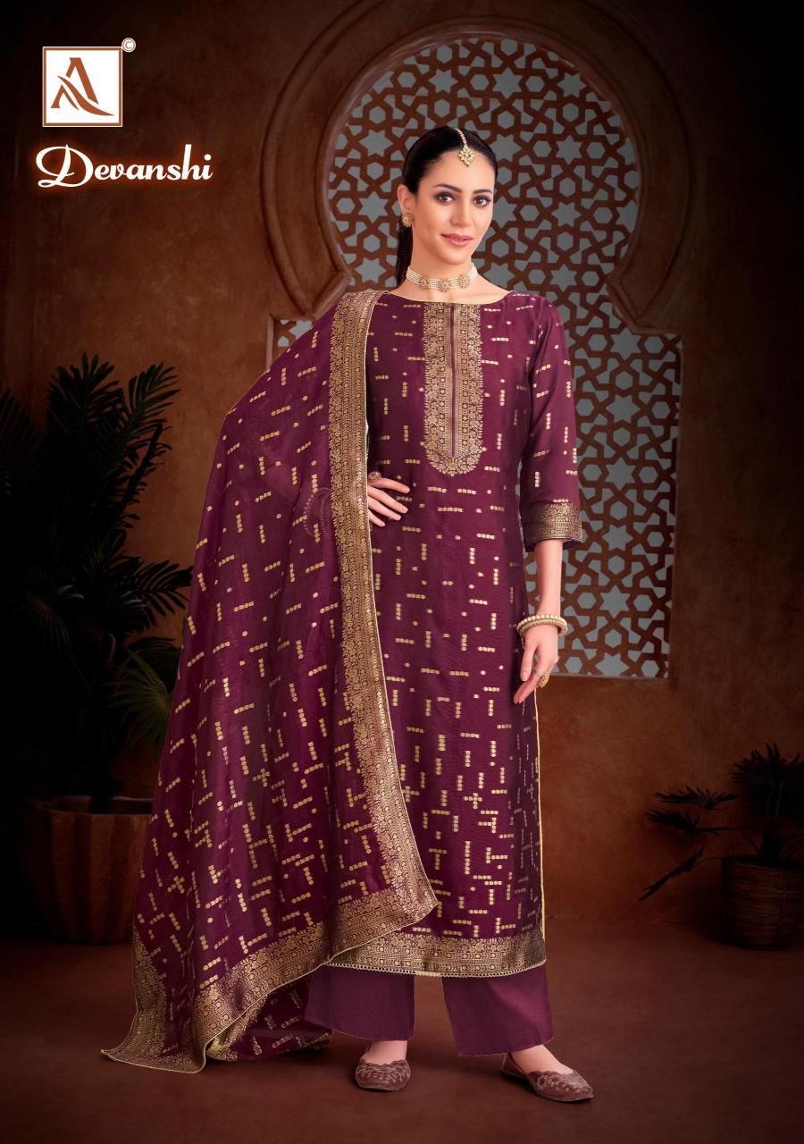 Alok Devanshi catalog best wholesale dress materials in india