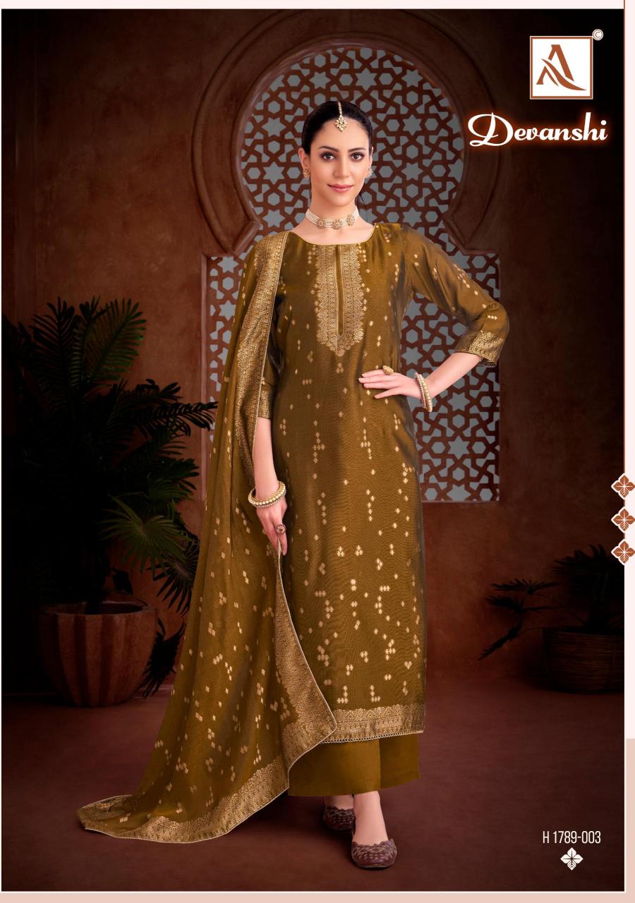 Alok Devanshi catalog best wholesale dress materials in india