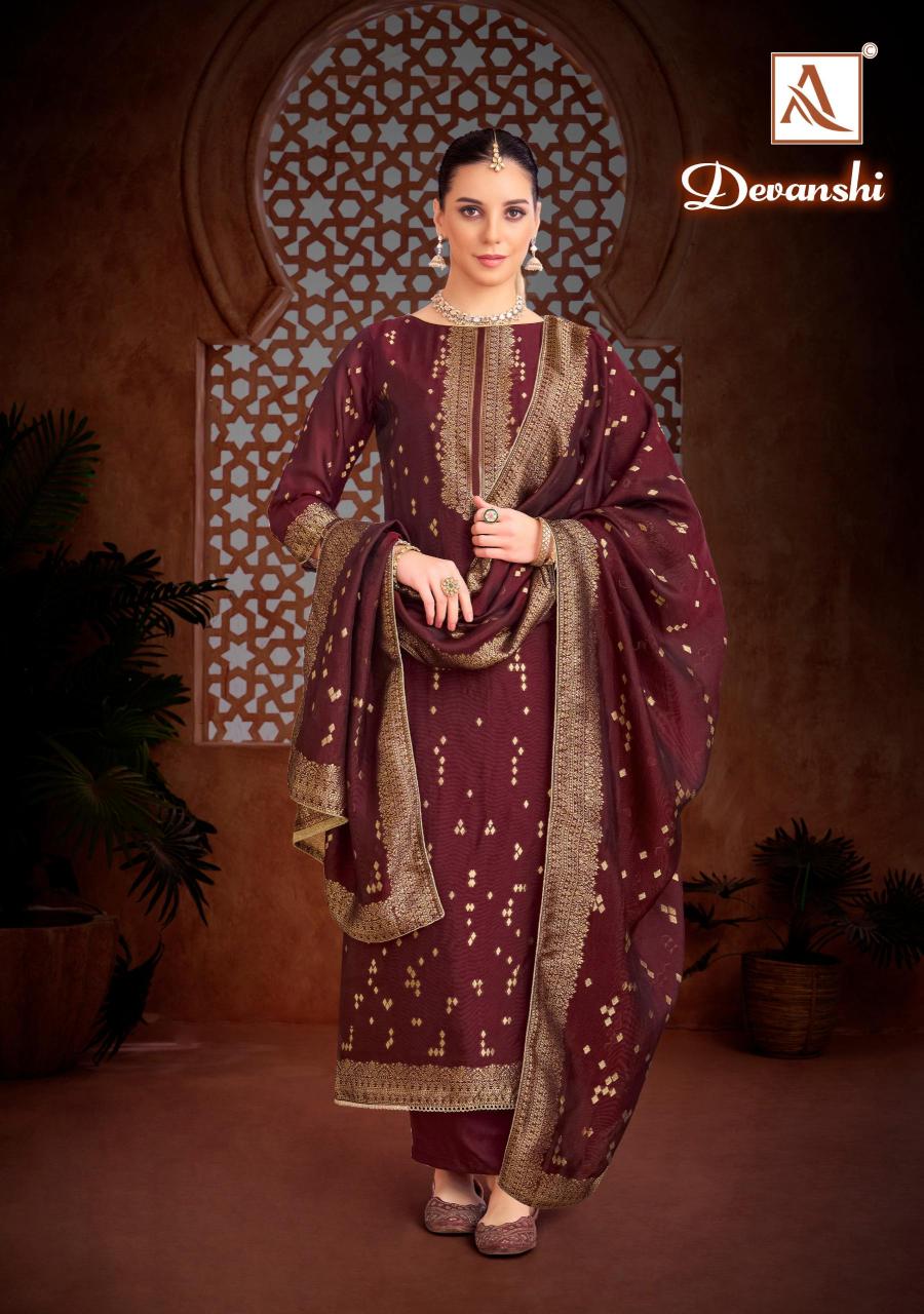 Alok Devanshi catalog best wholesale dress materials in india