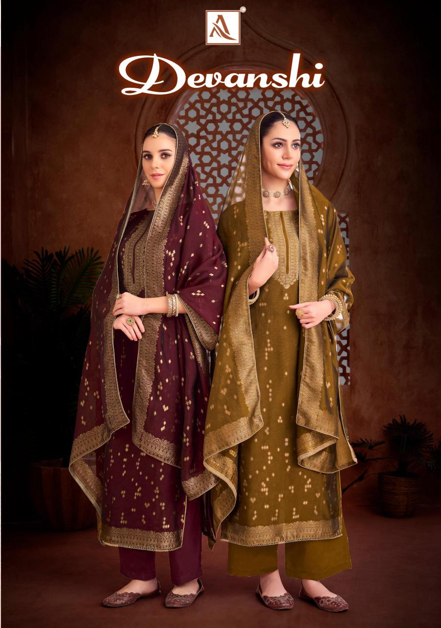 Alok Devanshi catalog best wholesale dress materials in india