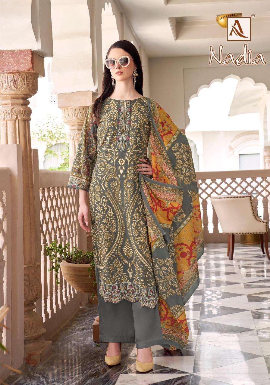 Alok Nadia catalog wholesale market ojnw for dress materials