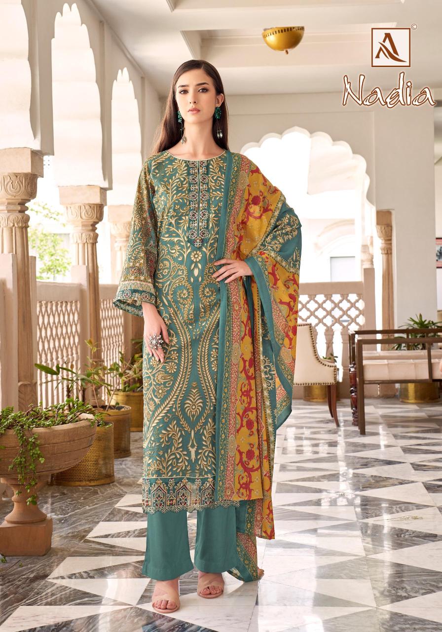 Alok Nadia catalog wholesale market ojnw for dress materials