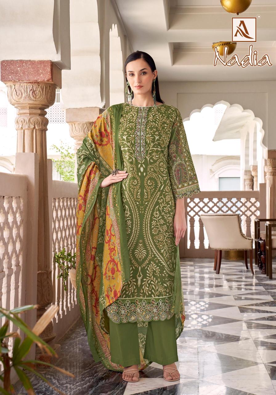 Alok Nadia catalog wholesale market ojnw for dress materials