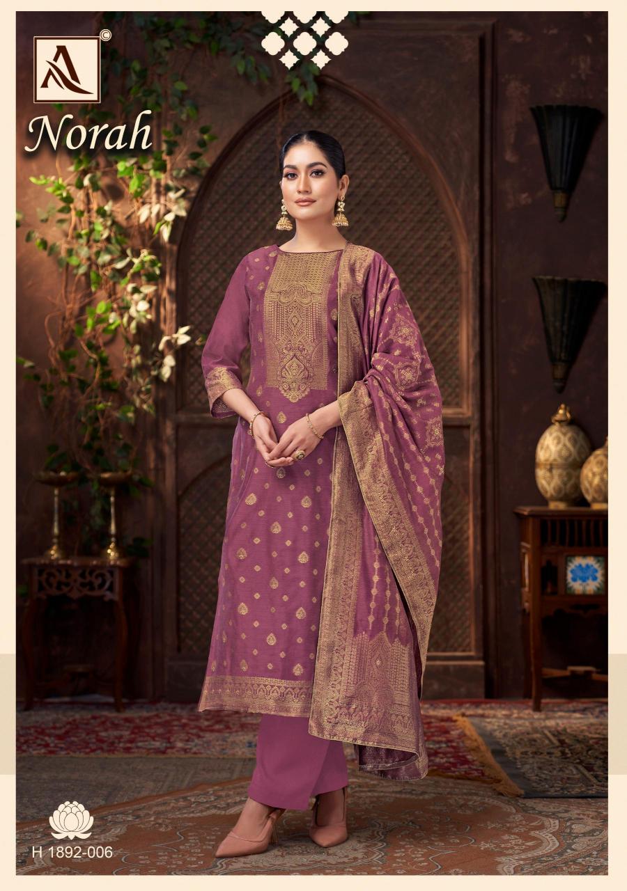 Alok Norah catalog wholesaler of dress material in pune