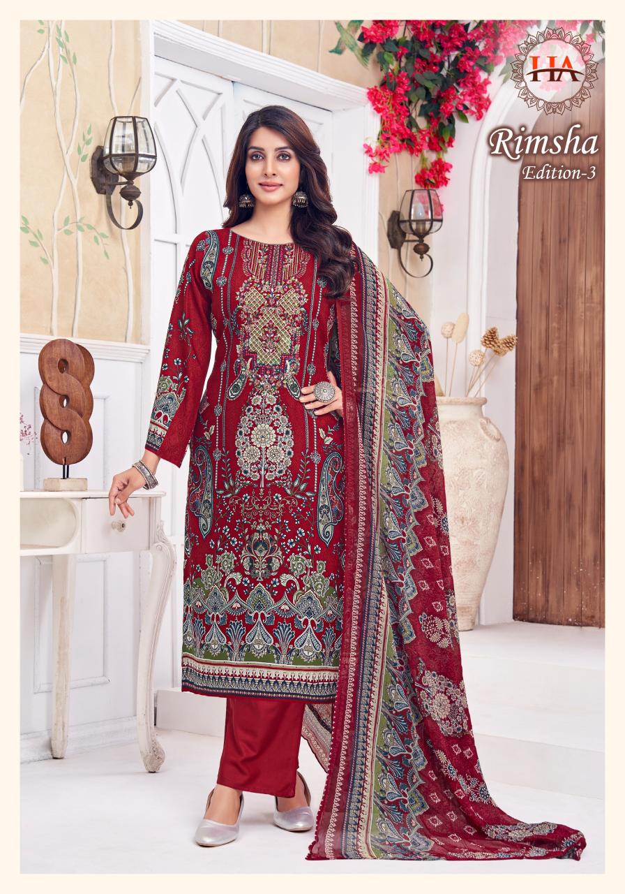 Alok Rimsha Vol 3 catalog wholesale dress materials supplier inabhilasha