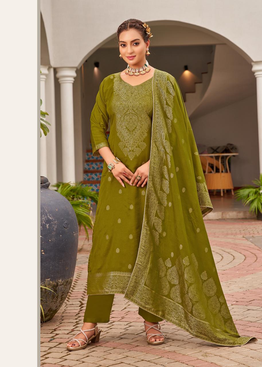 Alok Sargun catalog wholesaler of dress material in baroda