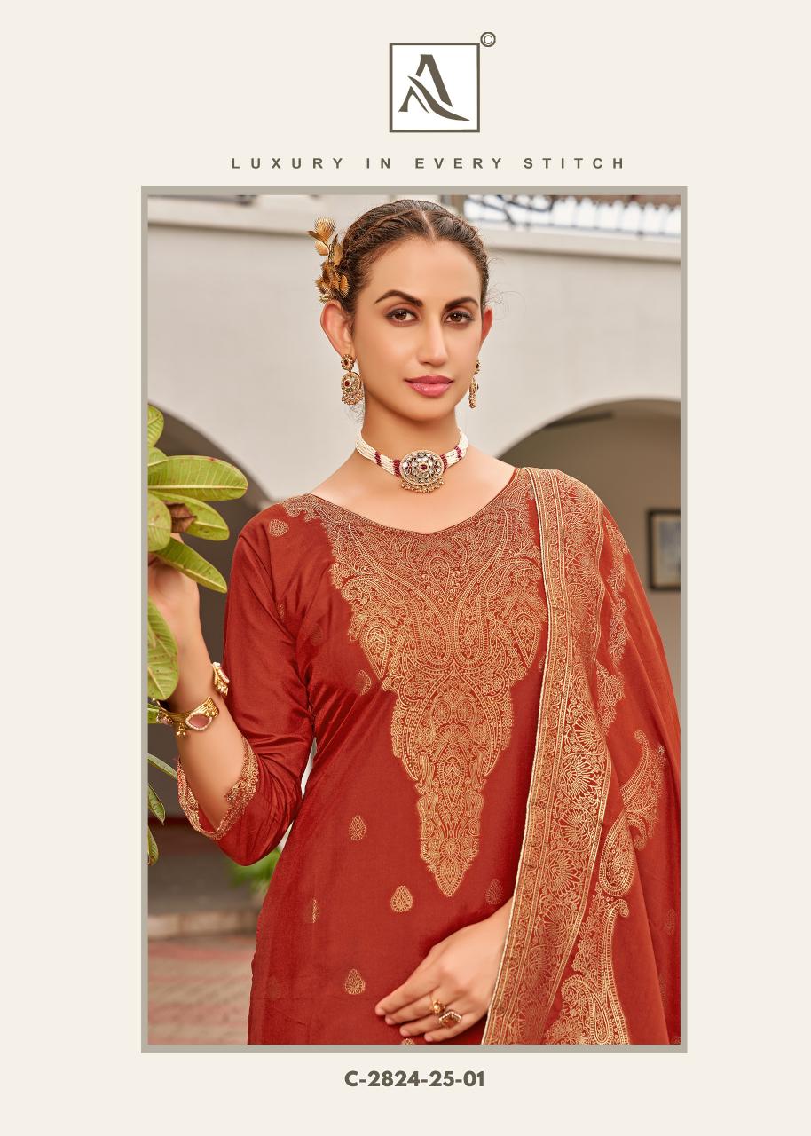 Alok Sargun catalog wholesaler of dress material in baroda