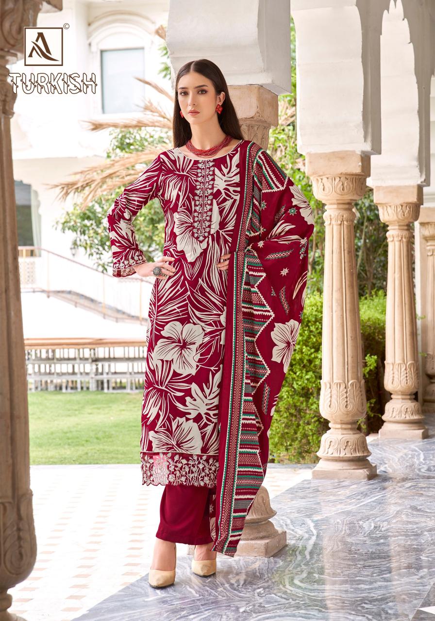 Alok Turkish Catalog pagavat dress materials wholesale