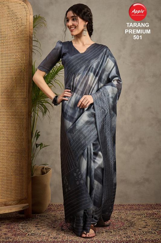 Apple Tarang Premium Vol 5 catalog saree surat gujrat