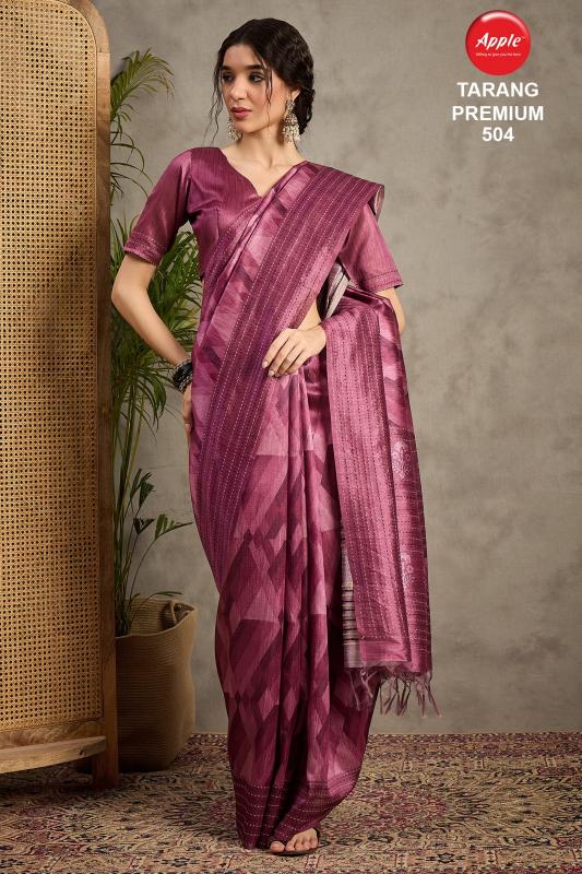 Apple Tarang Premium Vol 5 catalog saree surat gujrat