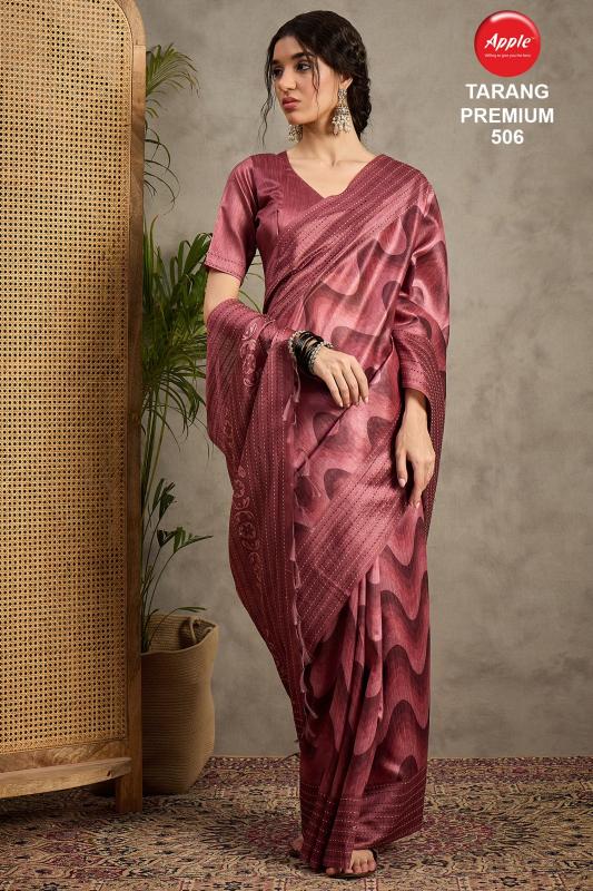 Apple Tarang Premium Vol 5 catalog saree surat gujrat