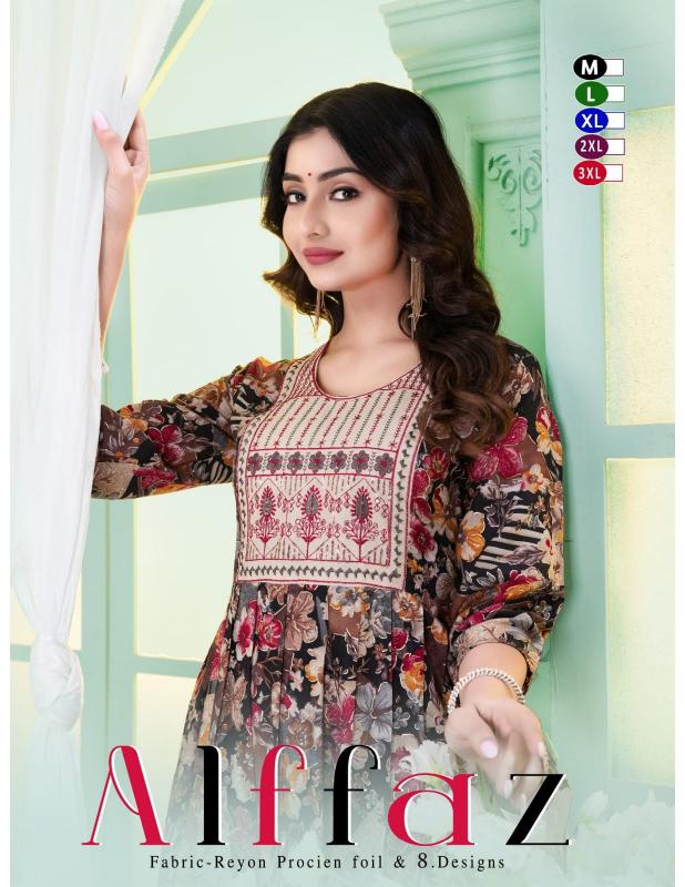 Beauty Alffaz catalog branded kurtis for wholesale in bangalore