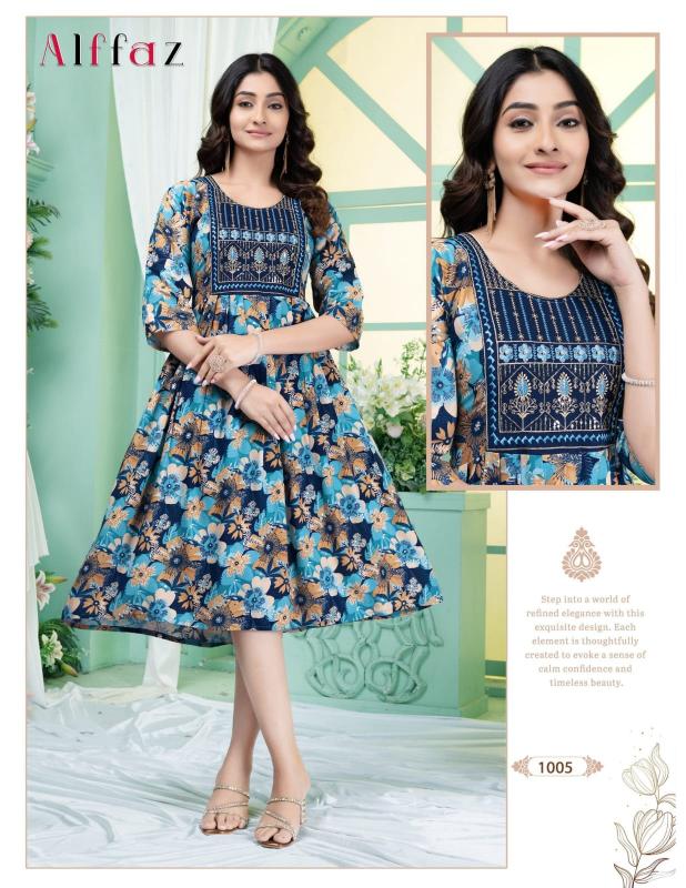 Beauty Alffaz catalog branded kurtis for wholesale in bangalore
