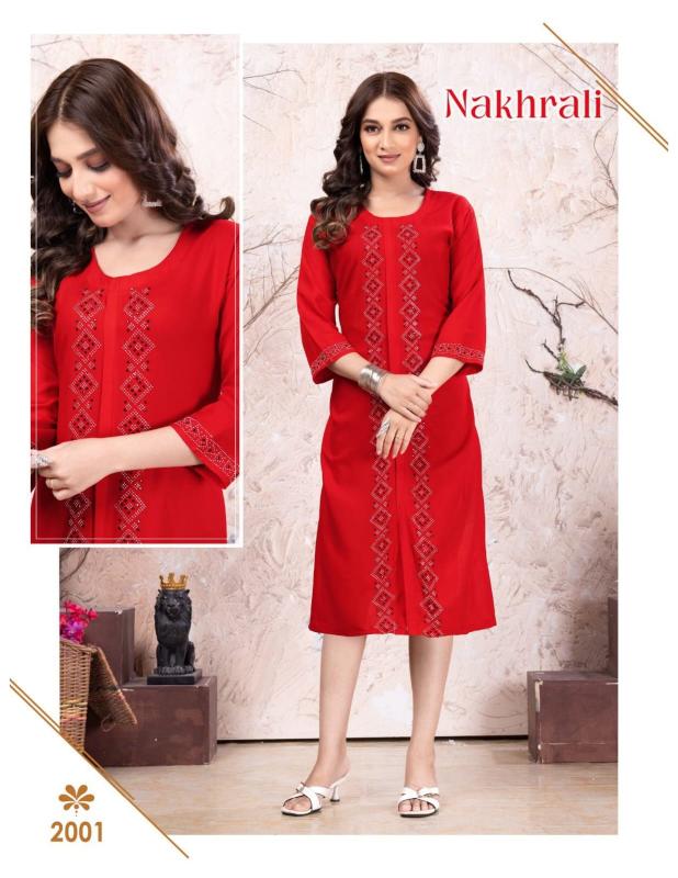 Beauty Queen Nakhrali catalog designer pakistani kurtis online india