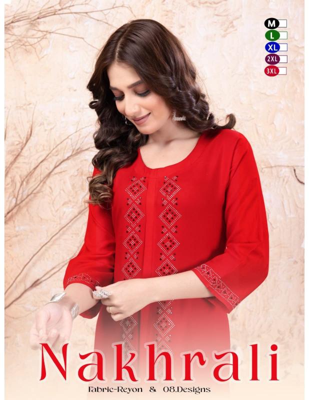 Beauty Queen Nakhrali catalog designer pakistani kurtis online india