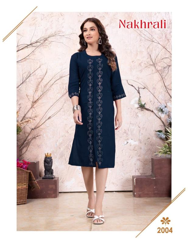 Beauty Queen Nakhrali catalog designer pakistani kurtis online india