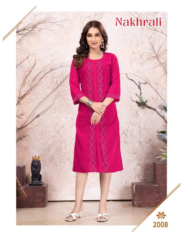 Beauty Queen Nakhrali catalog designer pakistani kurtis online india