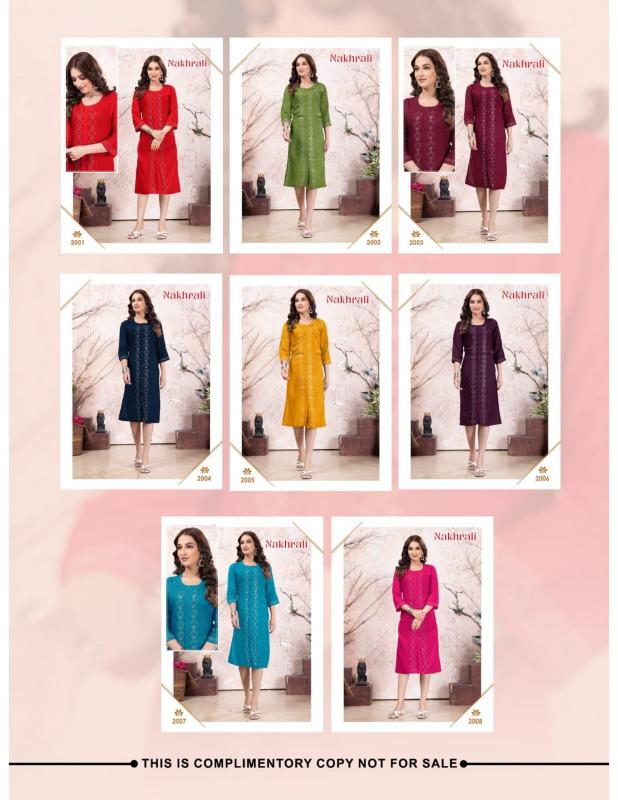 Beauty Queen Nakhrali catalog designer pakistani kurtis online india