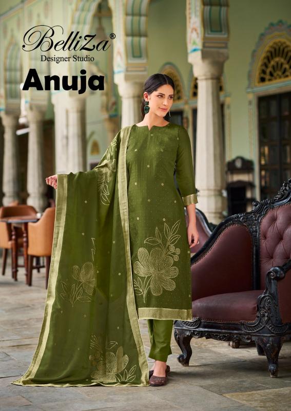 BelliZa Anuja Catalog dress material wholesale market surat