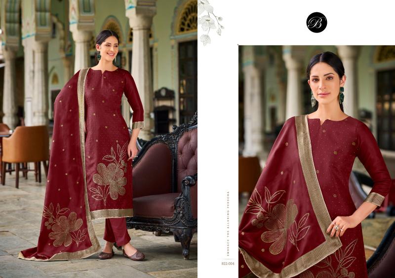 BelliZa Anuja Catalog dress material wholesale market surat