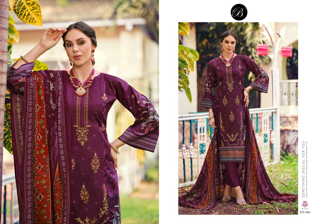 BelliZa Chevron Vol 4 Catalog ahmedabad dress material wholesale market