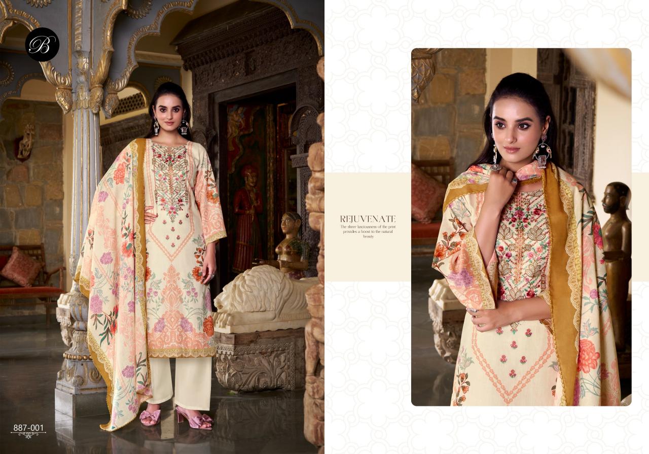 Belliza Saiyaara Catalog dress material wholesale market in delhi