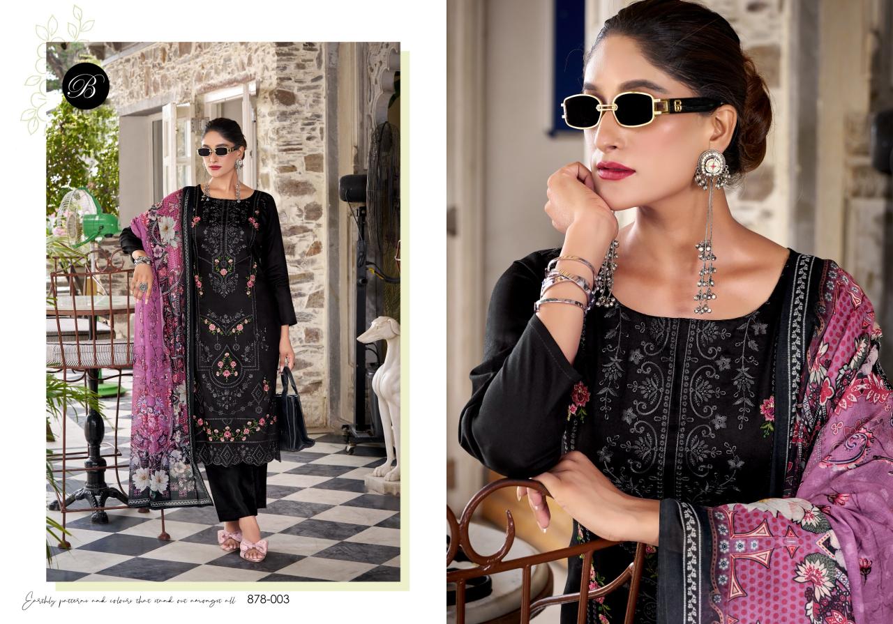 Belliza Zarqash Vol 8 catalog wholesale market ojnw for dress materials