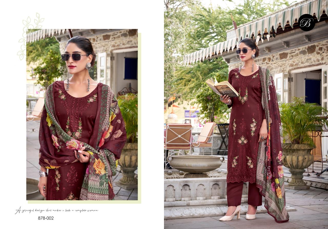 Belliza Zarqash Vol 8 catalog wholesale market ojnw for dress materials