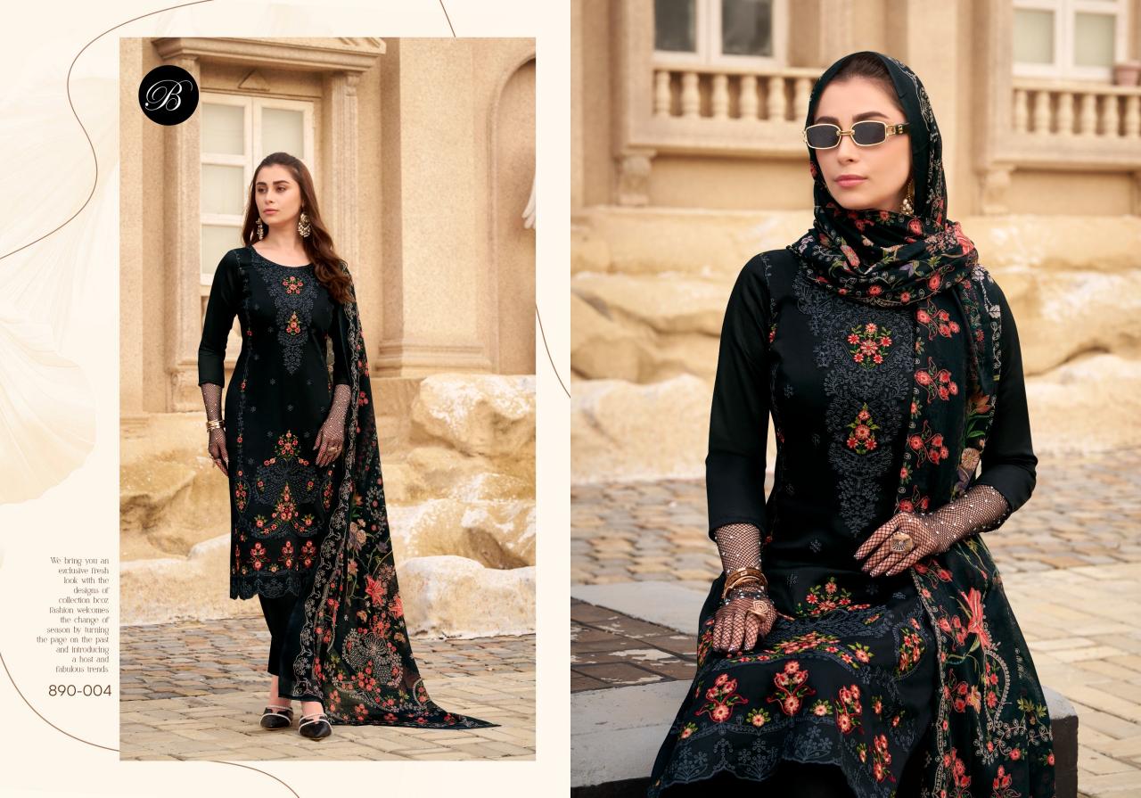 Belliza Zarqash Vol 9 catalog mumbai dress material wholesale market online