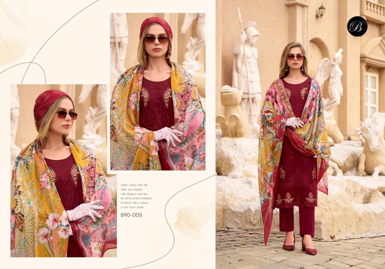 Belliza Zarqash Vol 9 catalog mumbai dress material wholesale market online