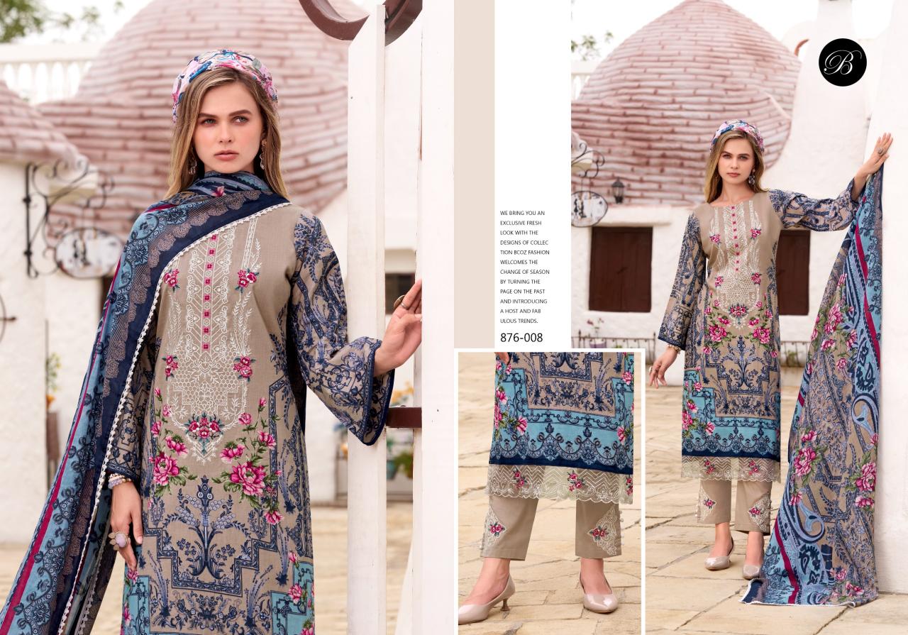 Belliza Zayana catalog pakistani dress material wholesale