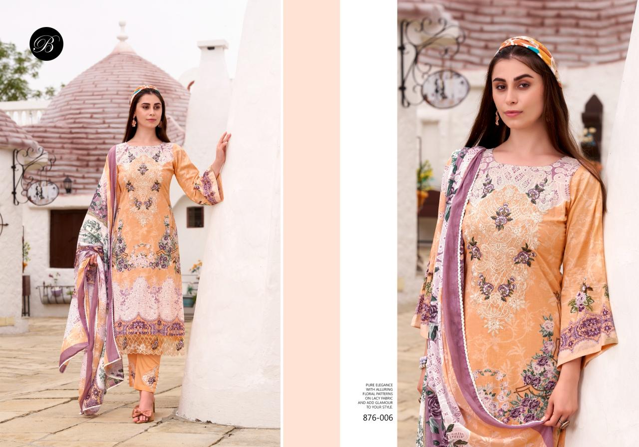 Belliza Zayana catalog pakistani dress material wholesale