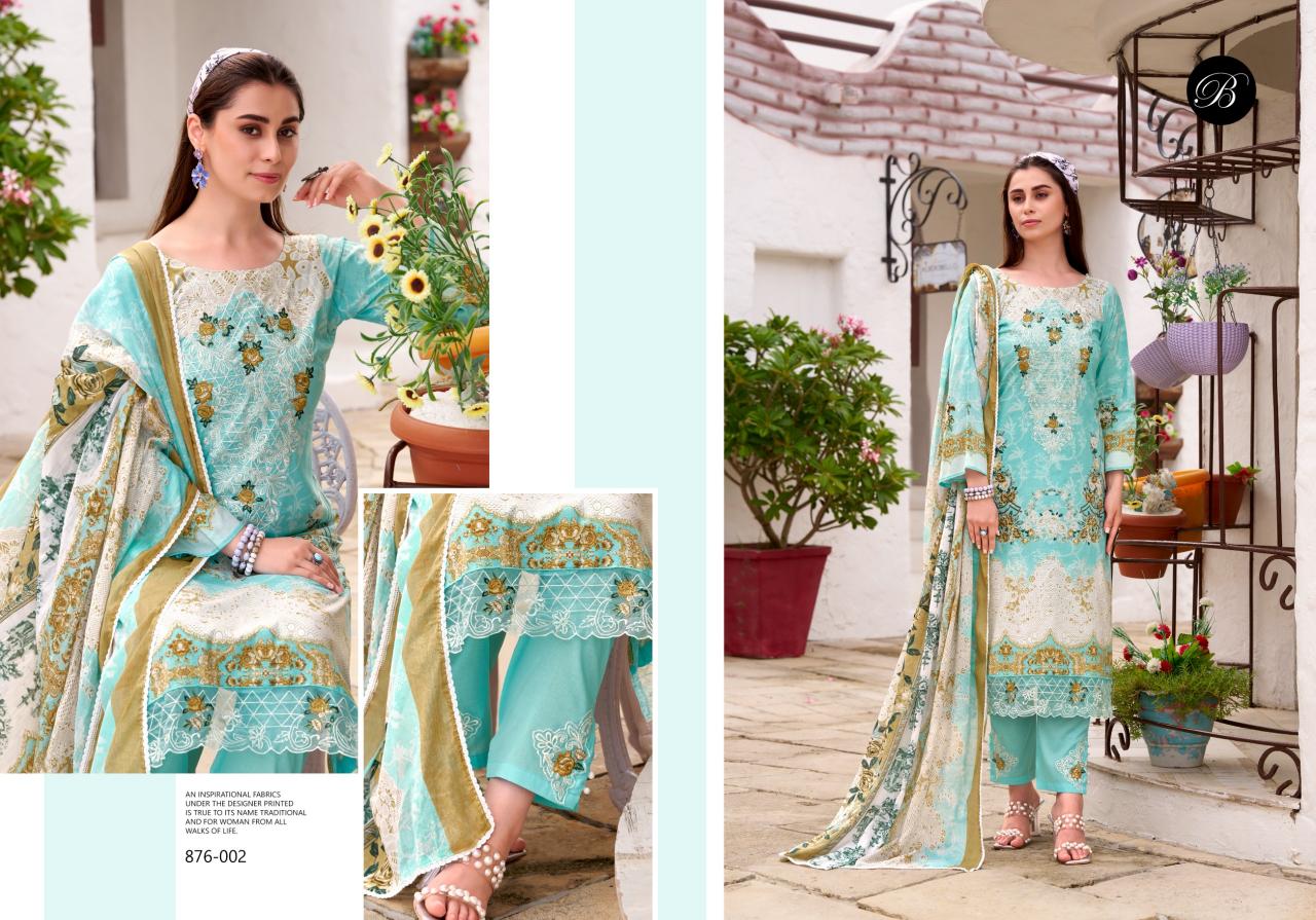 Belliza Zayana catalog pakistani dress material wholesale