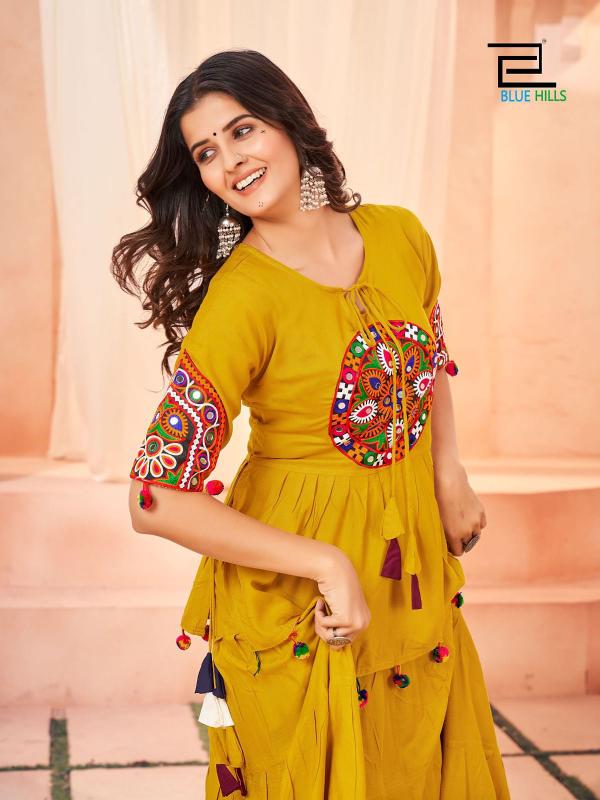 Blue Hills Dholida catalog anarkali kurtis online india