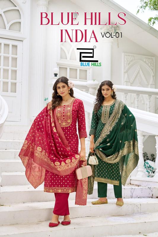 Blue hills India vol 1 catalog indian kurtis shops in dubai