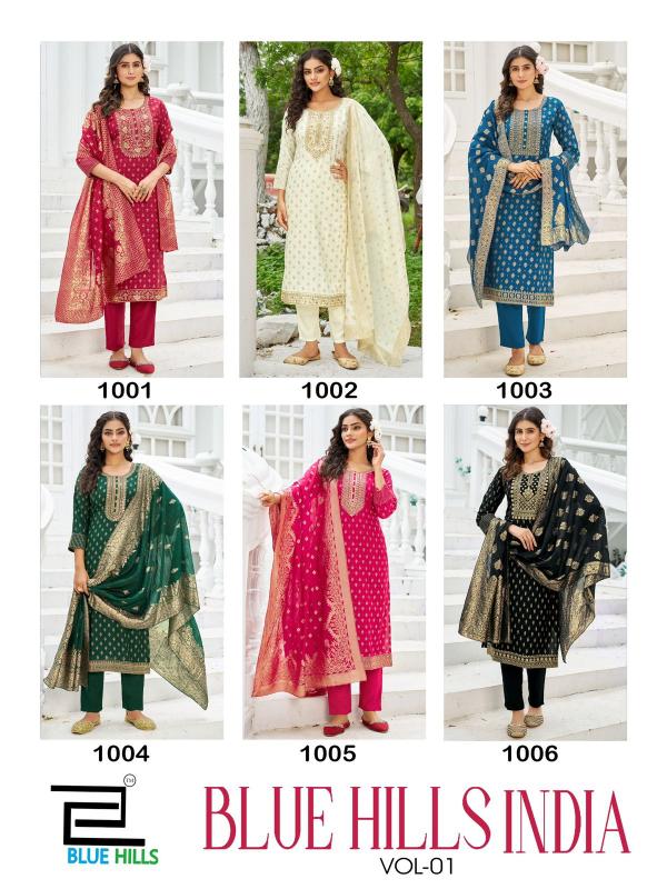 Blue hills India vol 1 catalog indian kurtis shops in dubai