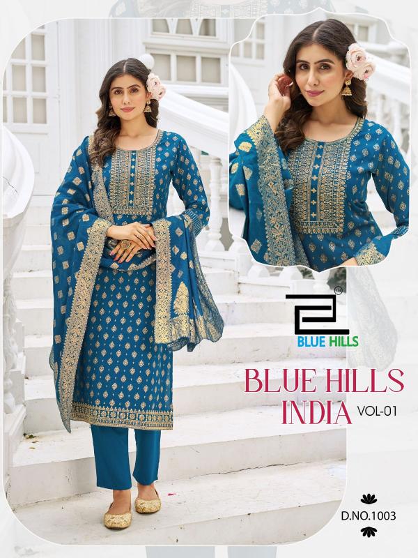 Blue hills India vol 1 catalog indian kurtis shops in dubai
