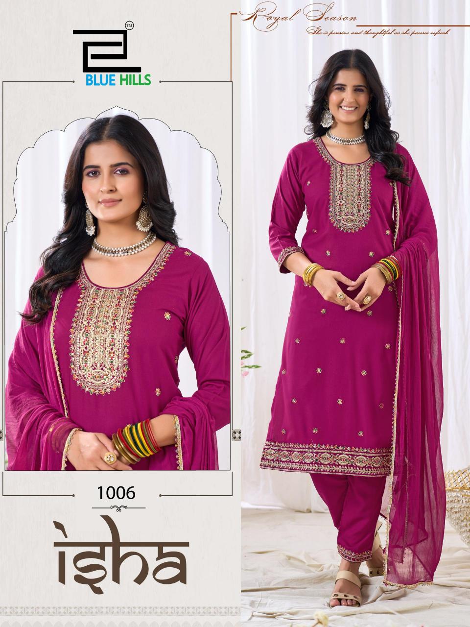 Blue Hills Isha catalog kashmiri kurti online india