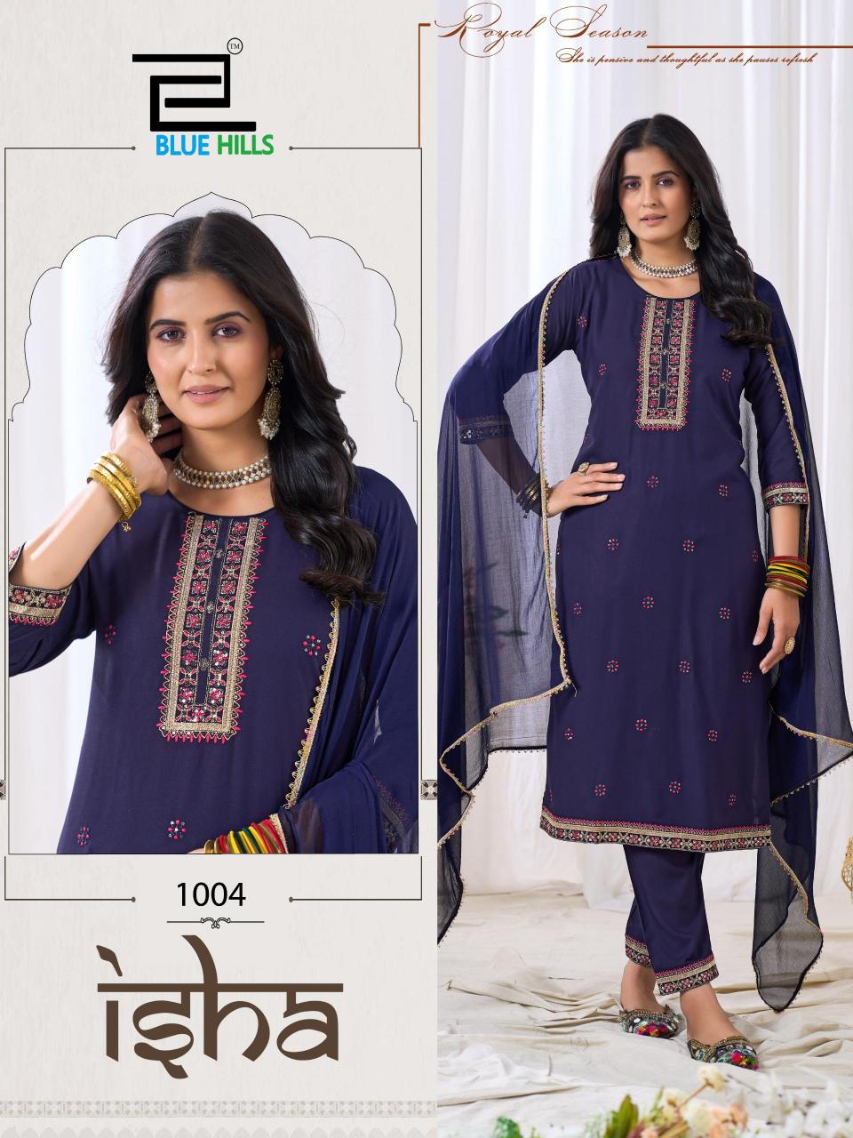 Blue Hills Isha catalog kashmiri kurti online india