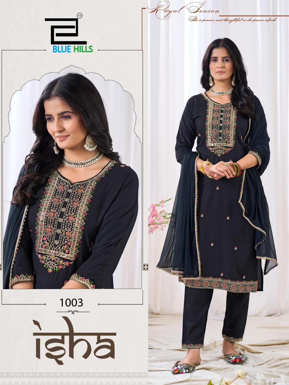 Blue Hills Isha catalog kashmiri kurti online india