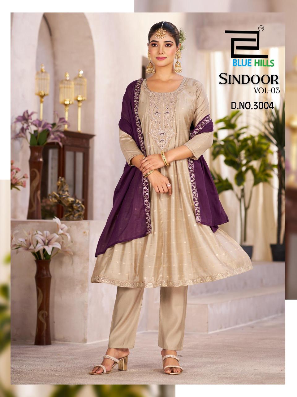Blue Hills Sindoor Vol 3 catalog indian kurtis near me