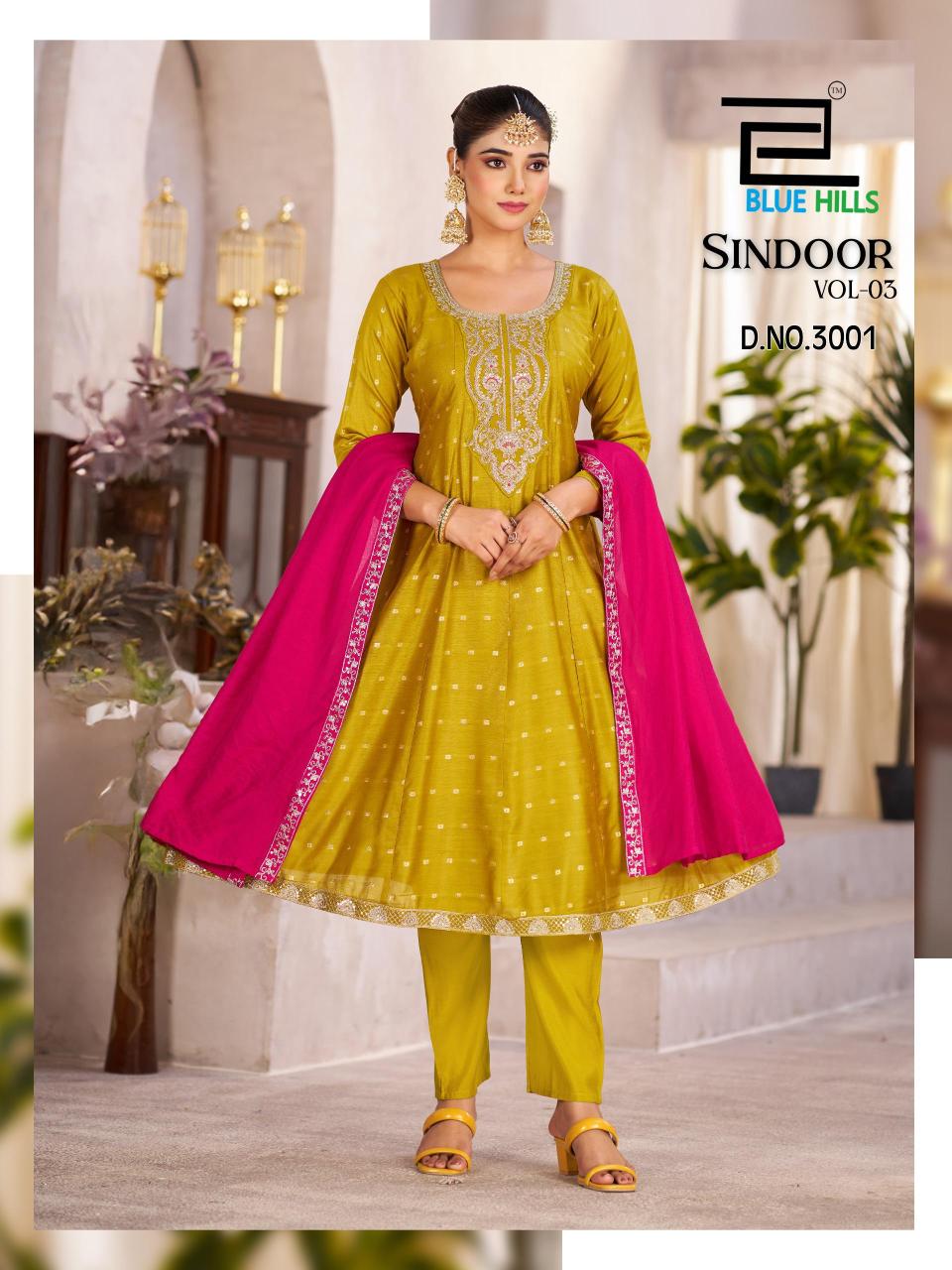 Blue Hills Sindoor Vol 3 catalog indian kurtis near me
