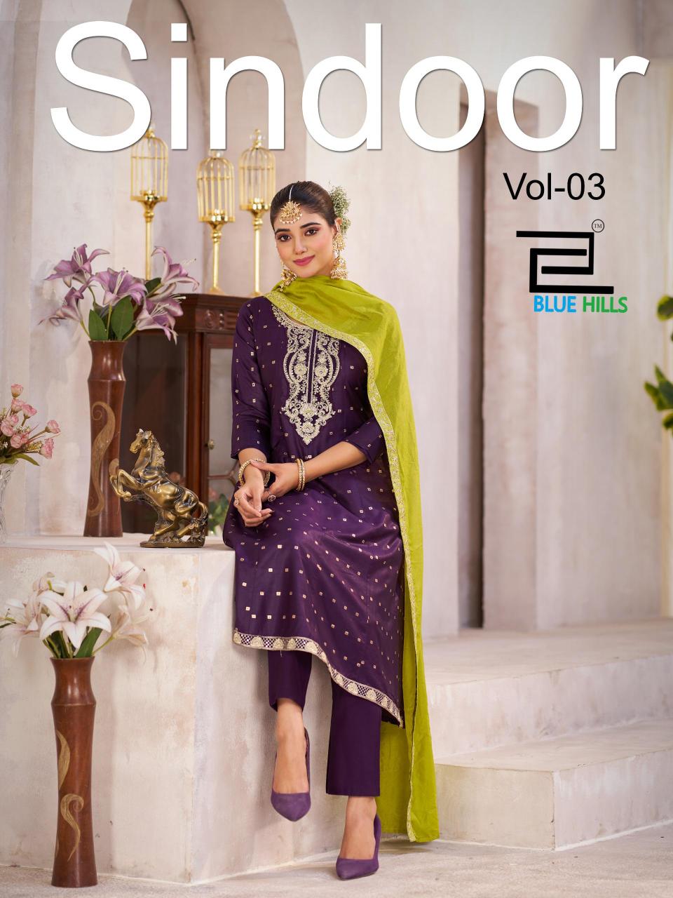 Blue Hills Sindoor Vol 3 catalog indian kurtis near me