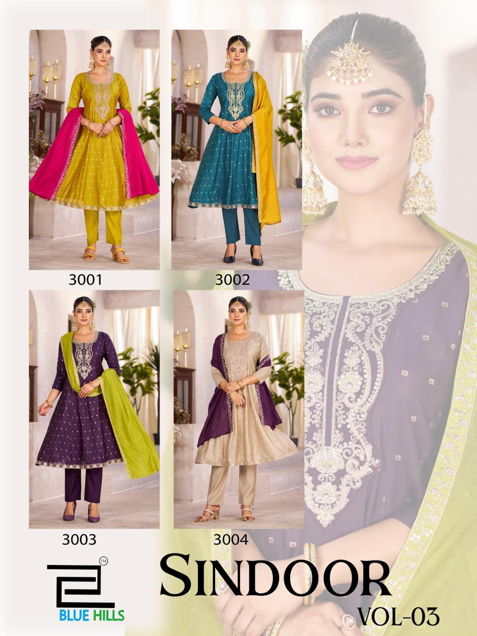 Blue Hills Sindoor Vol 3 catalog indian kurtis near me