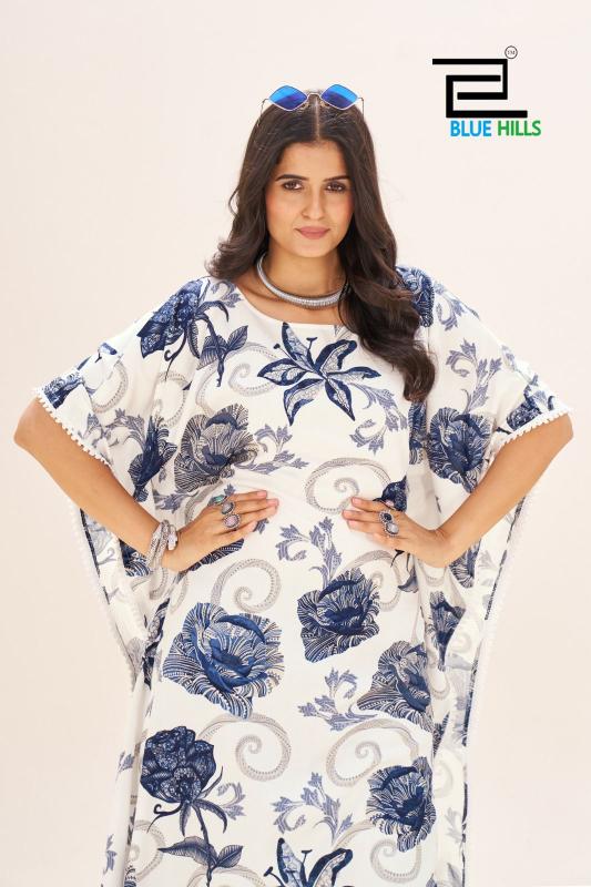 Blue Hills Stare Vol 18 catalog kaftan kurtis online india
