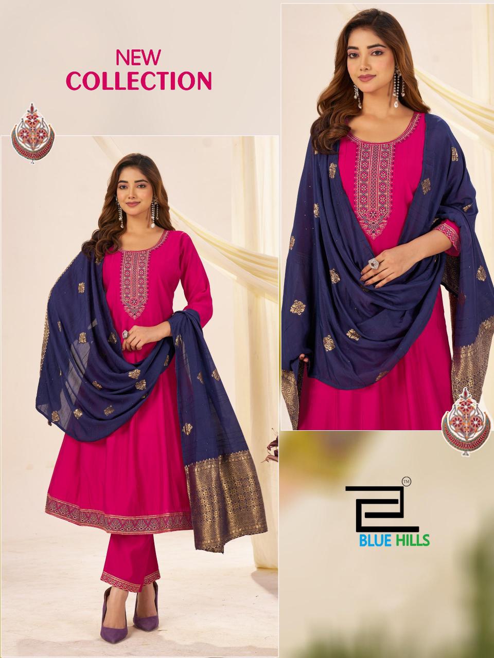 Blue Hills Taj Mahal vol 10 Catalog buy kurti online india